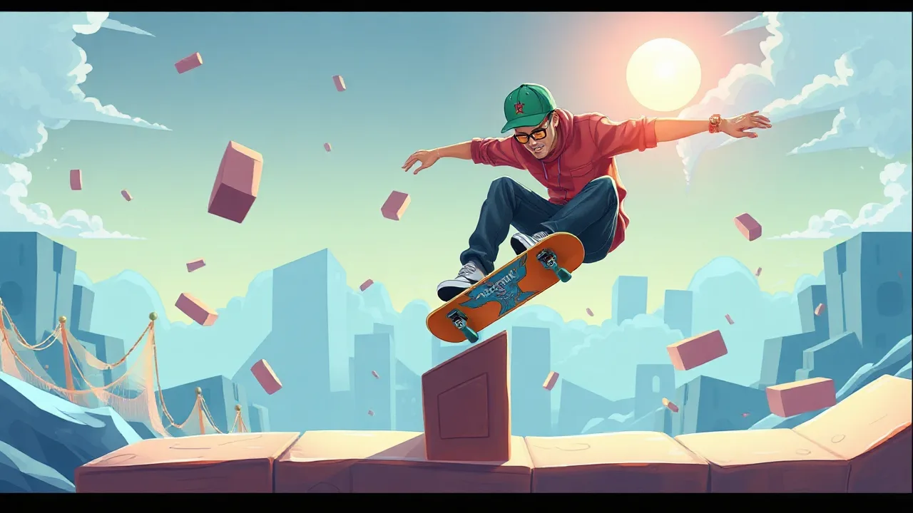 Experience Exciting Tricks in Flip Trickster Unblocked image