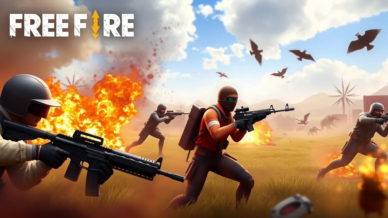 Experience Exciting Battles in crazygames.com free fire image