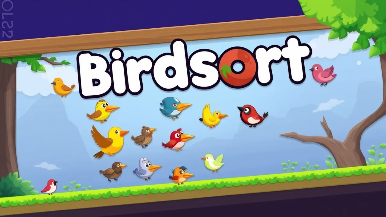 Enjoy the Exciting Challenge of crazy games free birdsort game image
