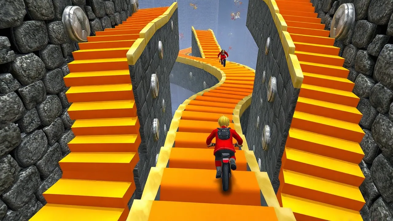 Exciting Challenges Await in stair race 3d Adventure image