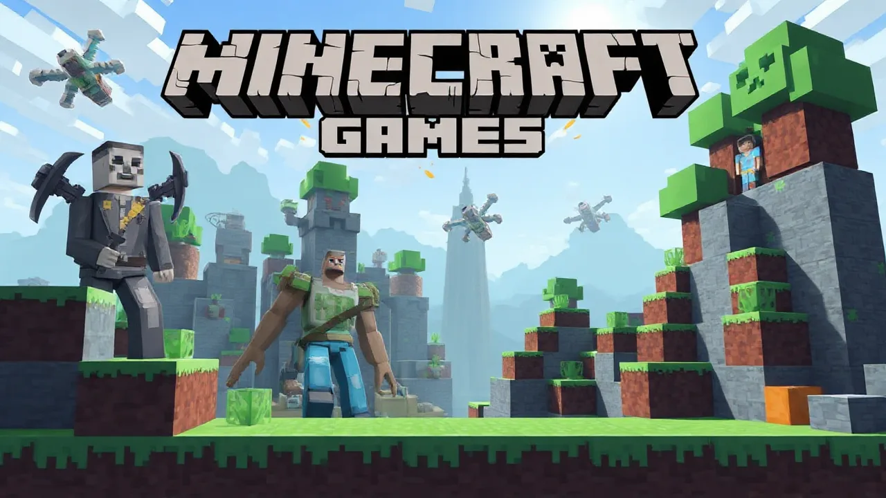 Enjoy the Best Minecraft Games Play on Crazy Games Platform image