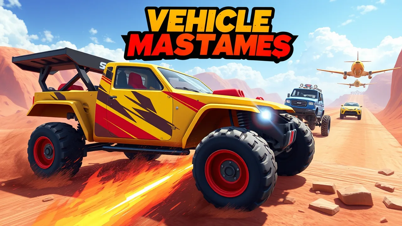 Explore Exciting Challenges in vehicle masters crazy games image