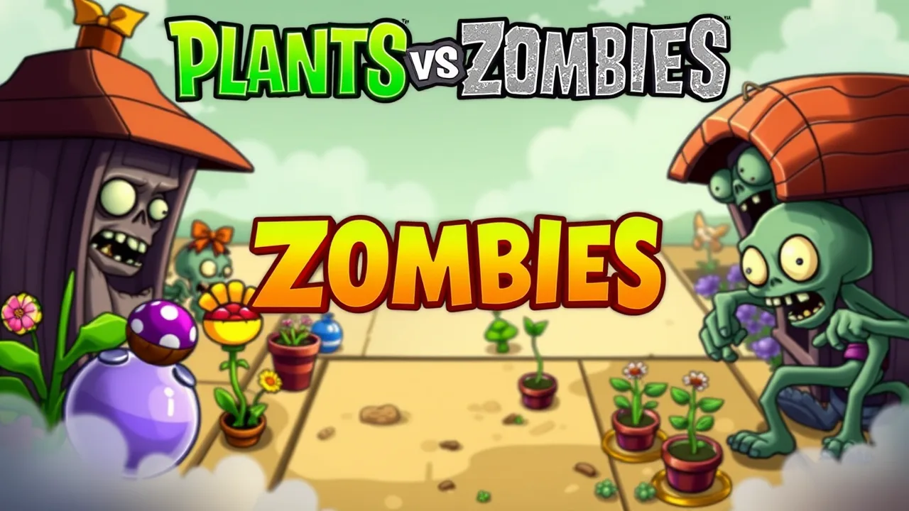 Enjoy the Exciting Experience of Plants vs Zombies Free Online Crazy image