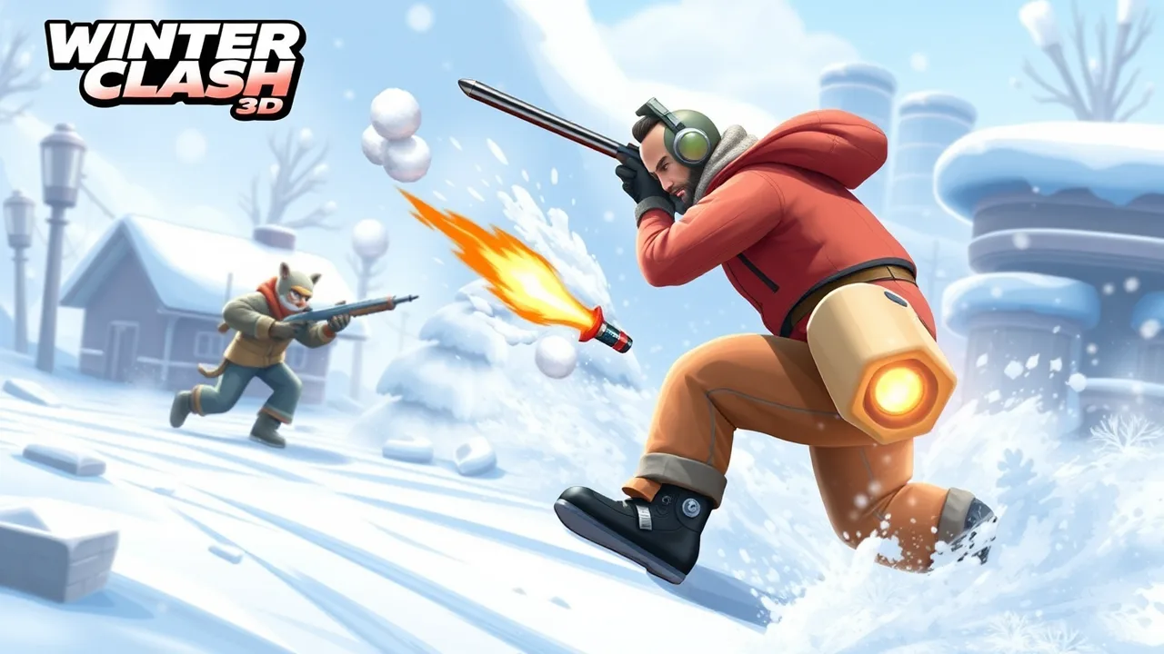 Experience the Excitement of Winter Clash 3D Crazy Games image