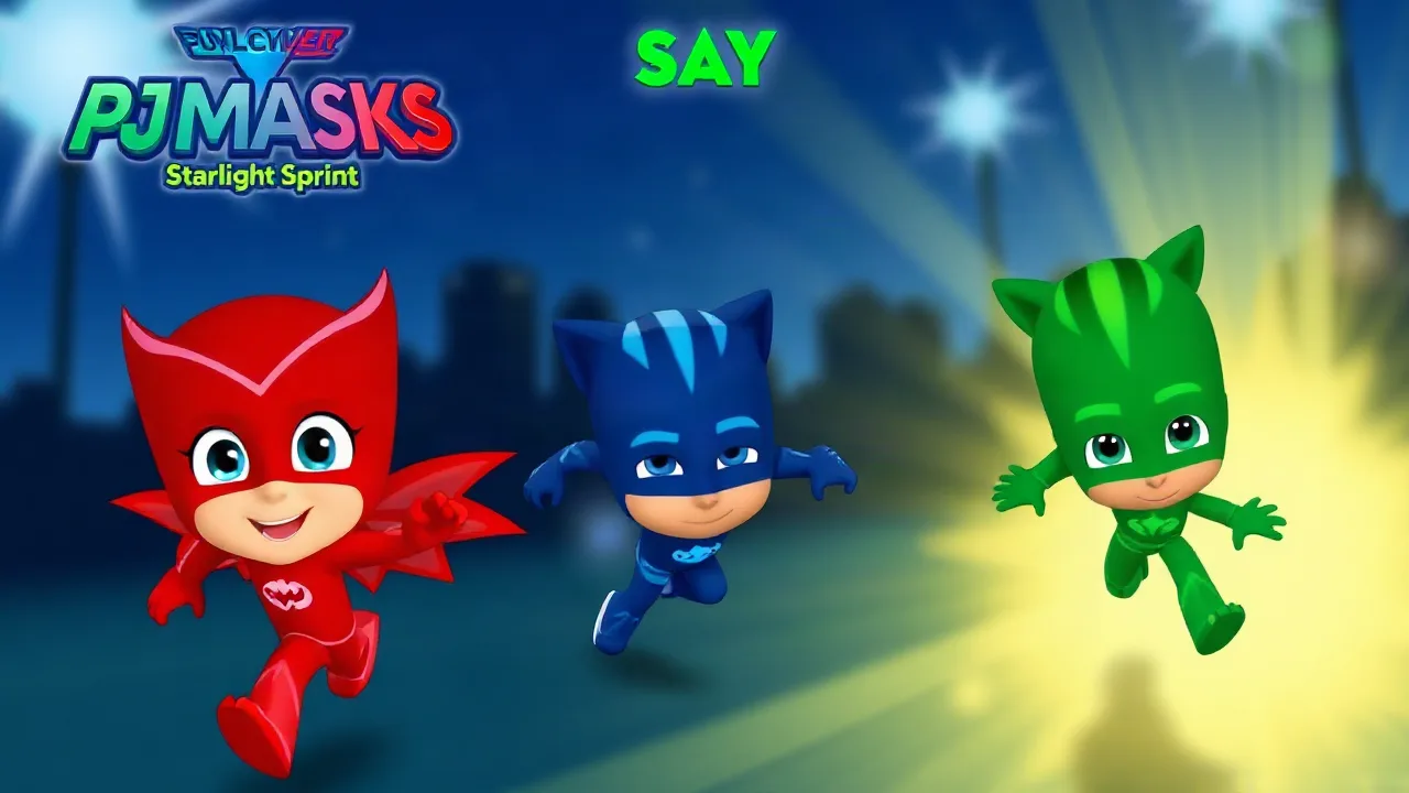 Exciting Adventures Await in pj masks starlight sprint image