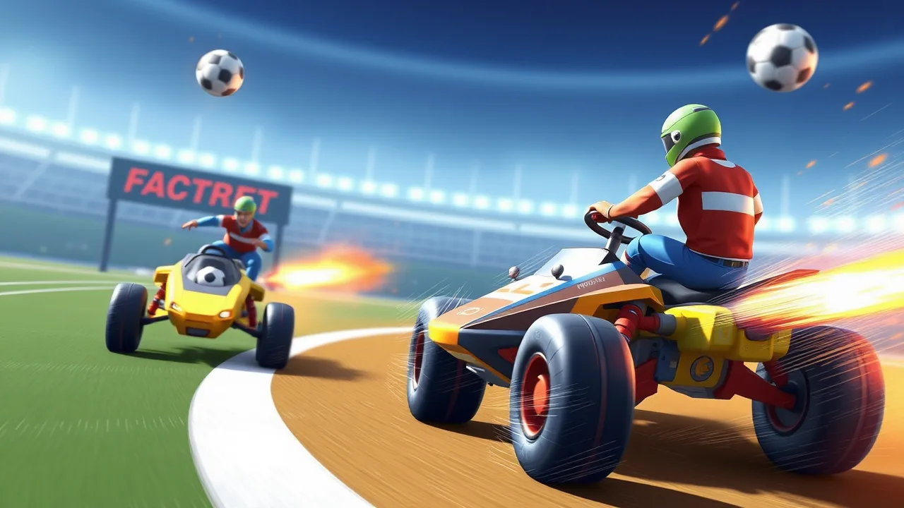 Experience the Excitement of rcket soccer derby Today image