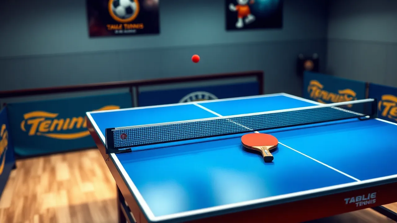 Experience the Excitement of Table Tennis Online Crazy Games Today image