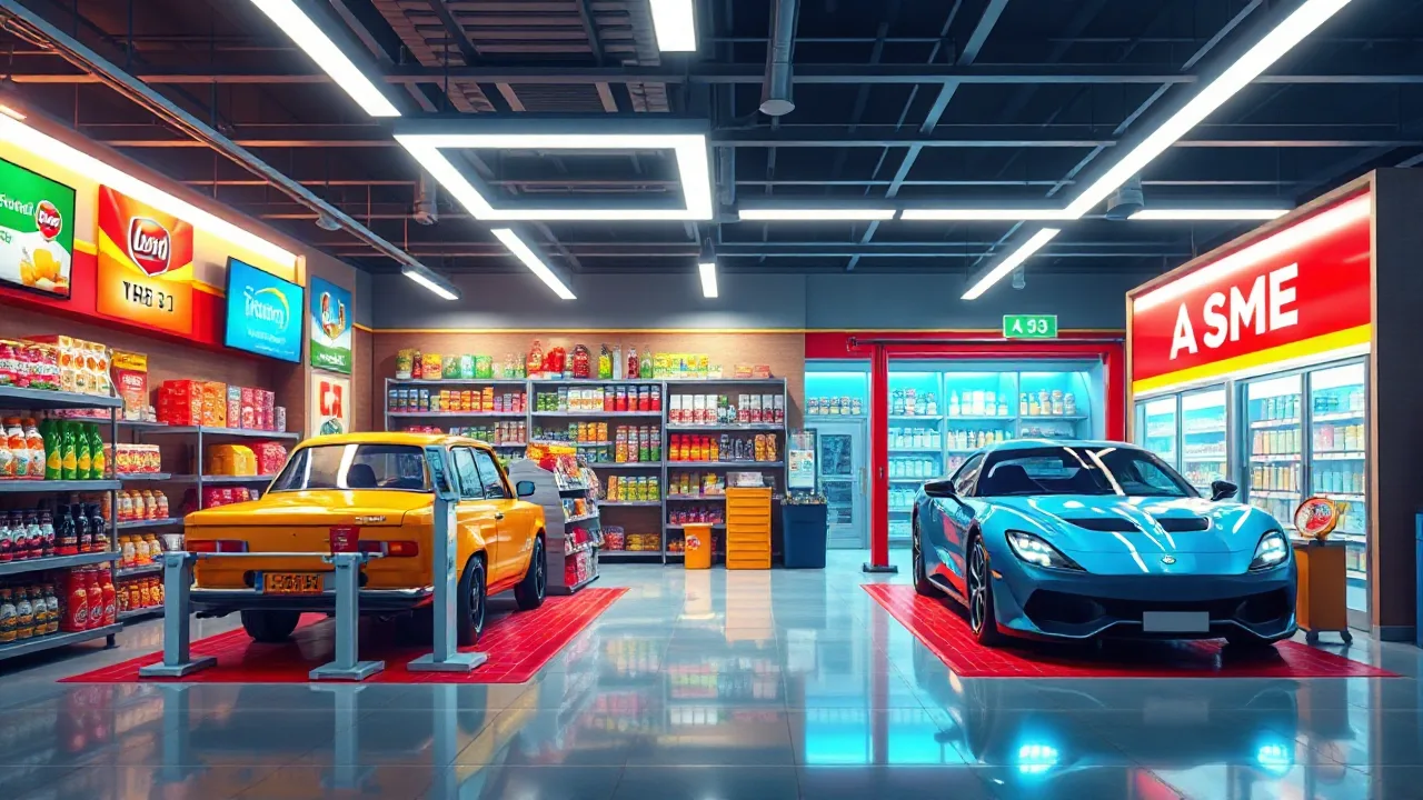 Experience the Excitement of autoshop simulator super market 2026 image