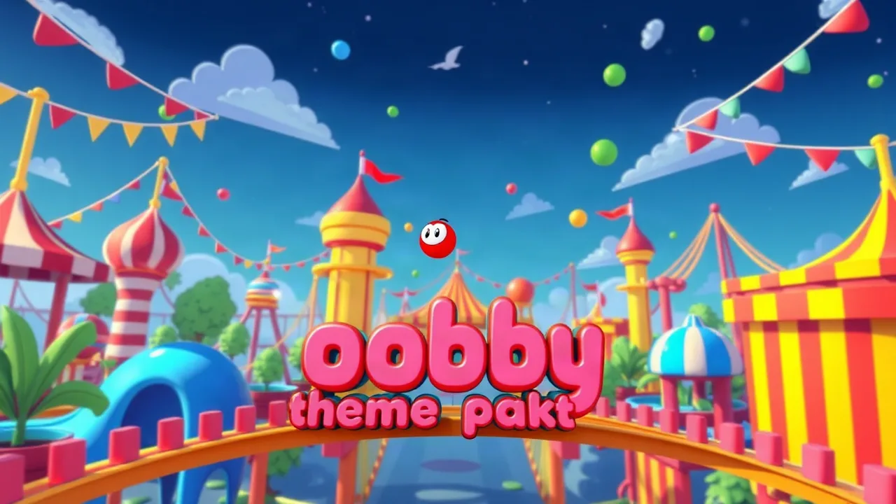 Explore the Exciting Adventures in obby theme park world image