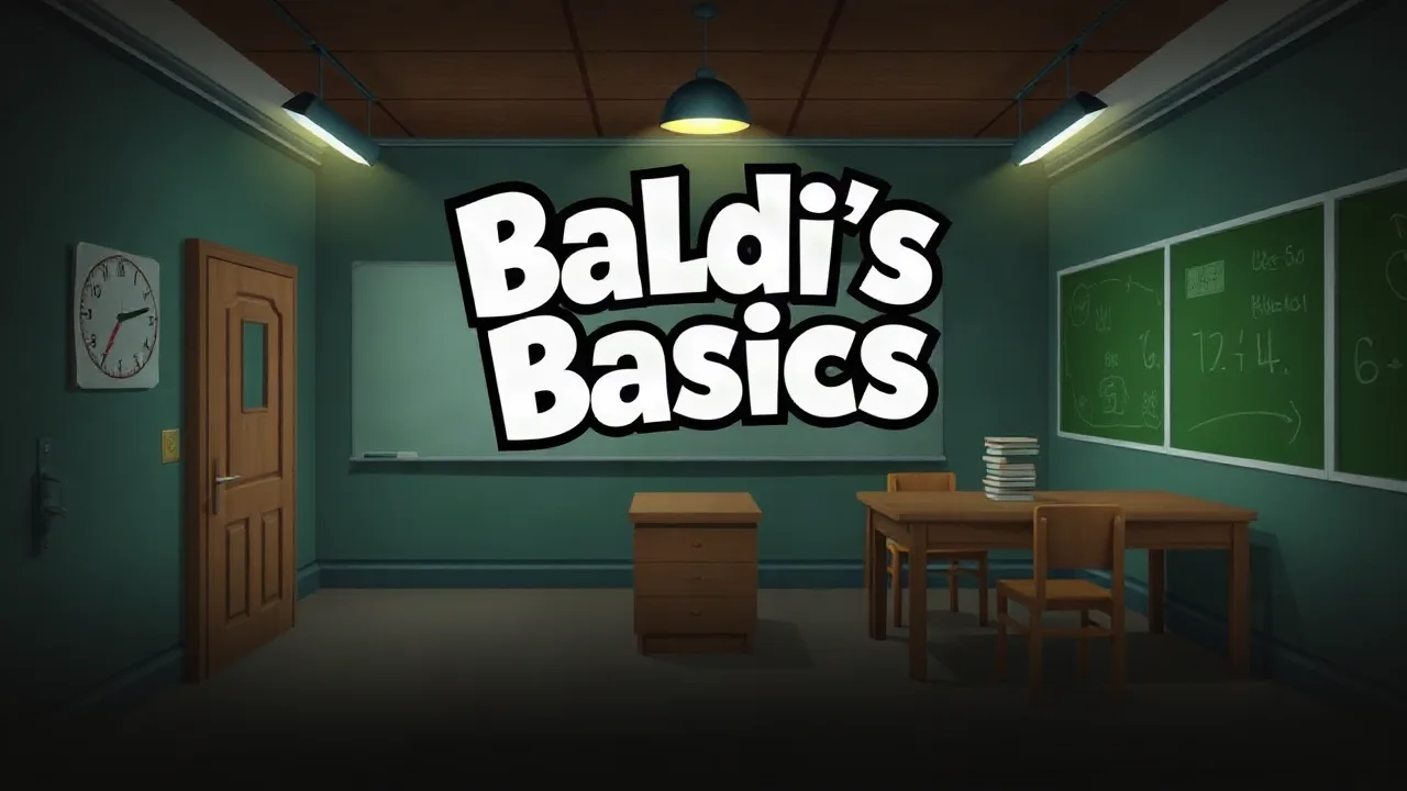 Discover the Exciting World of Crazy Games Baldi's Basics image