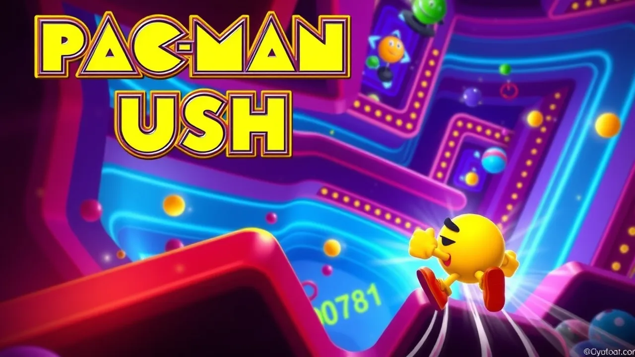 Experience the Thrill of Pacman Rush and Chase the High Score image
