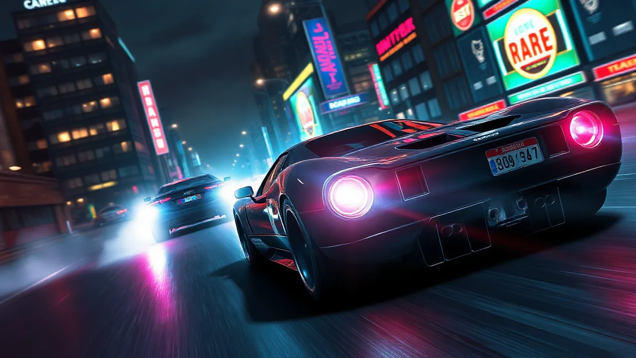 Experience the Excitement of Night Racer Crazy Games Today image