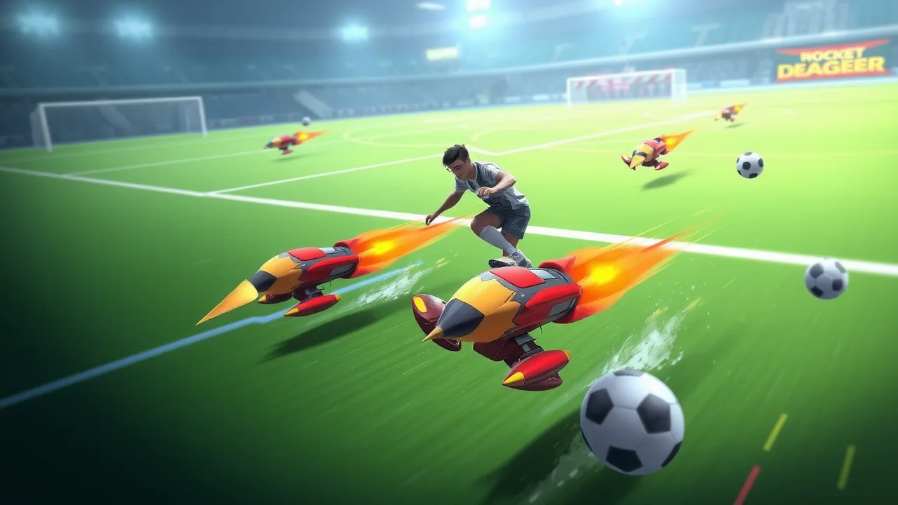 Experience the Excitement of Rocket Soccer Game Online image