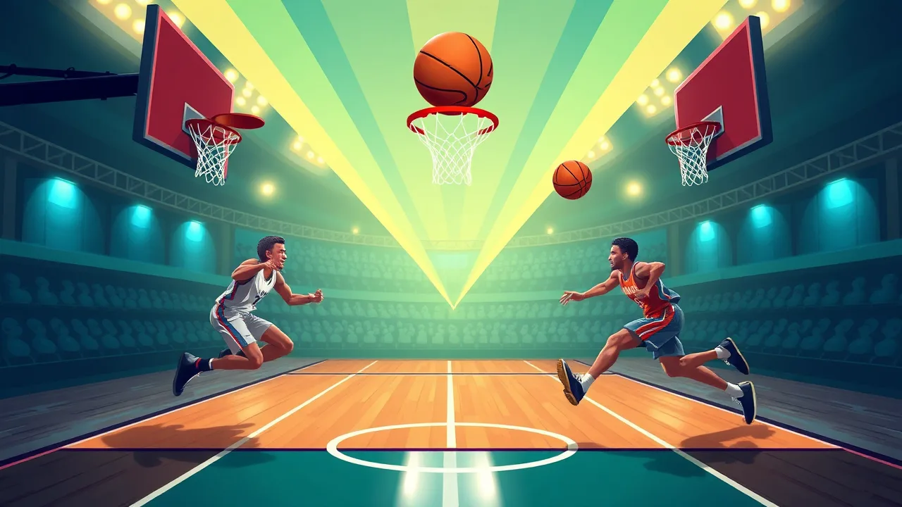 Experience the Excitement of Basket Ball Legends Crazy Games Today image