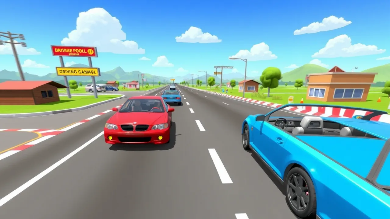 Explore the Exciting World of Driving School Simulator Crazy Games image