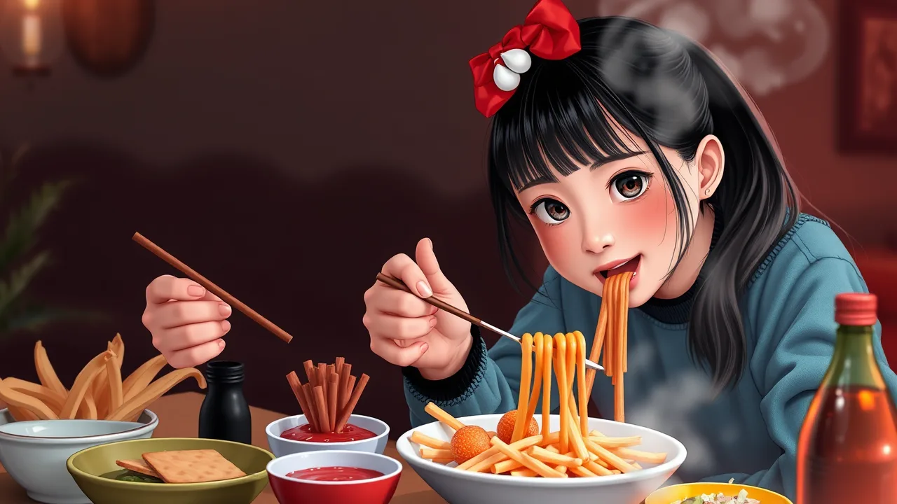 Discover the Fun of crazy games asmr girl mukbang Online image