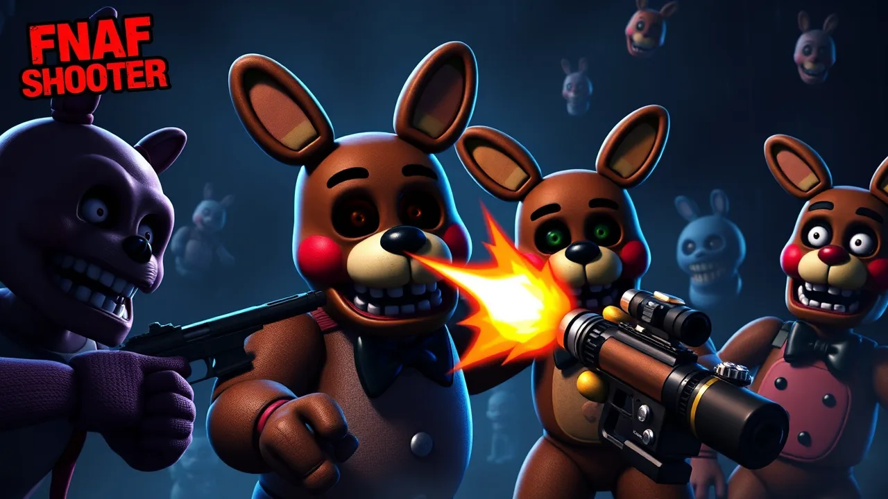 Experience the Excitement of Crazy Games FNAF Shooter image
