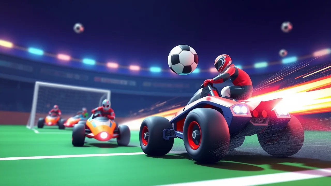 Experience the Excitement of Rocket Soccer League Today image