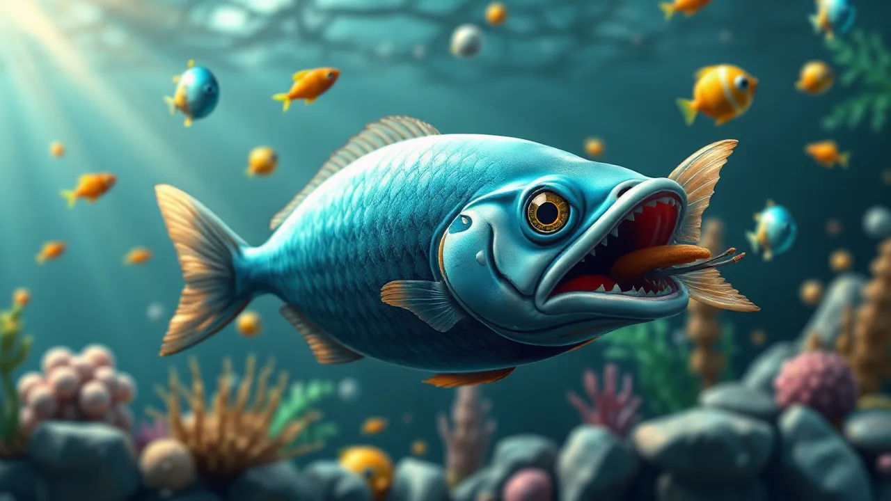 Experience the Exciting Fish Eat Fish Getting Big Crazy Games image