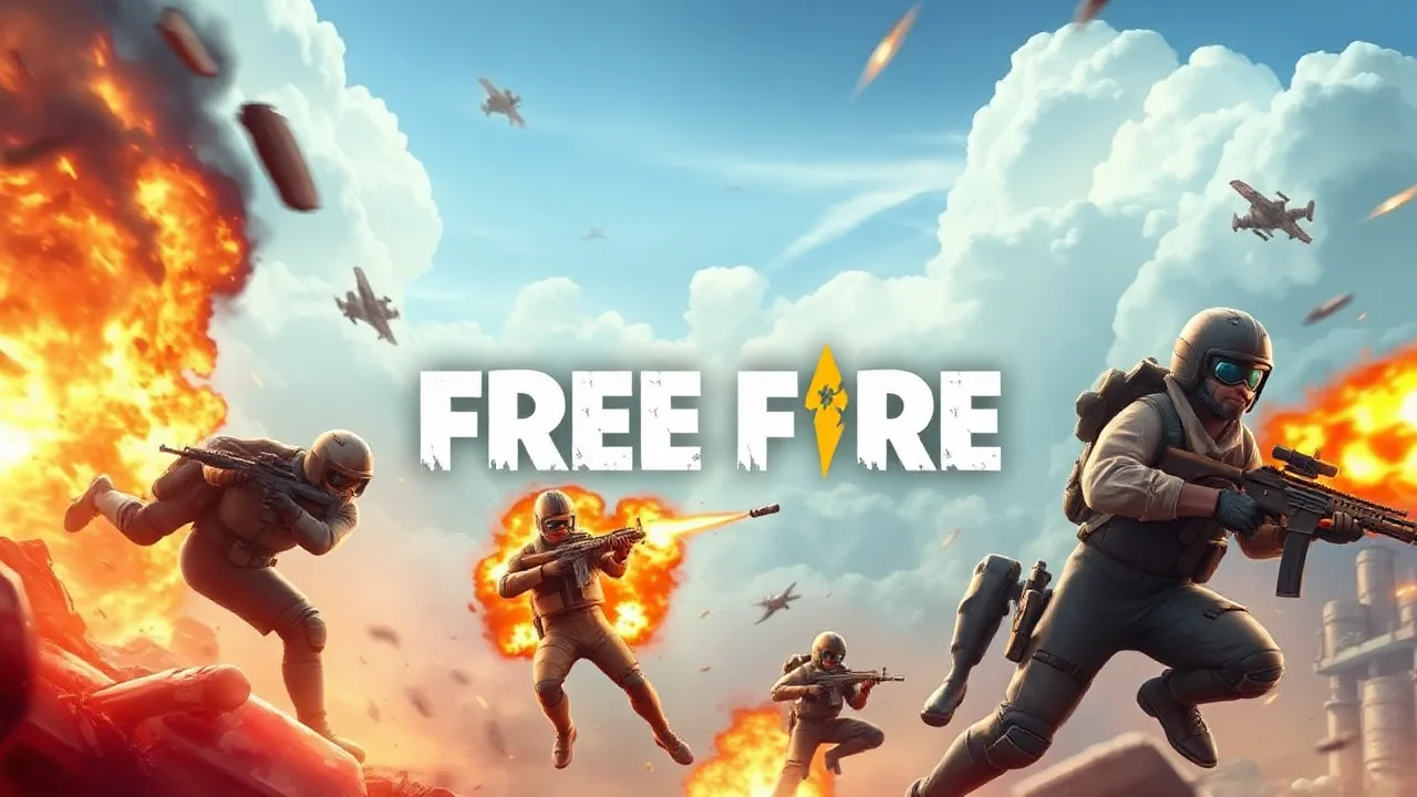 Experience Exciting Battles in crazygames free fire image