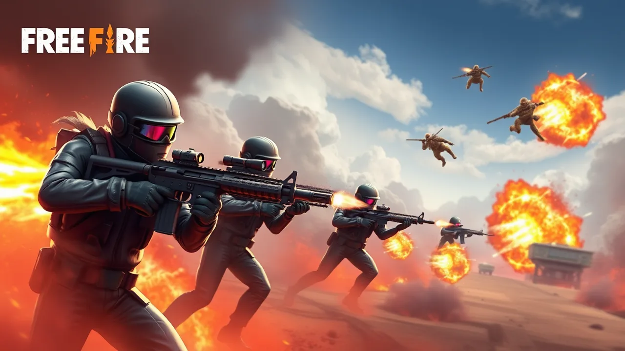 Experience the Excitement of the Crazy Free Fire Game Today image