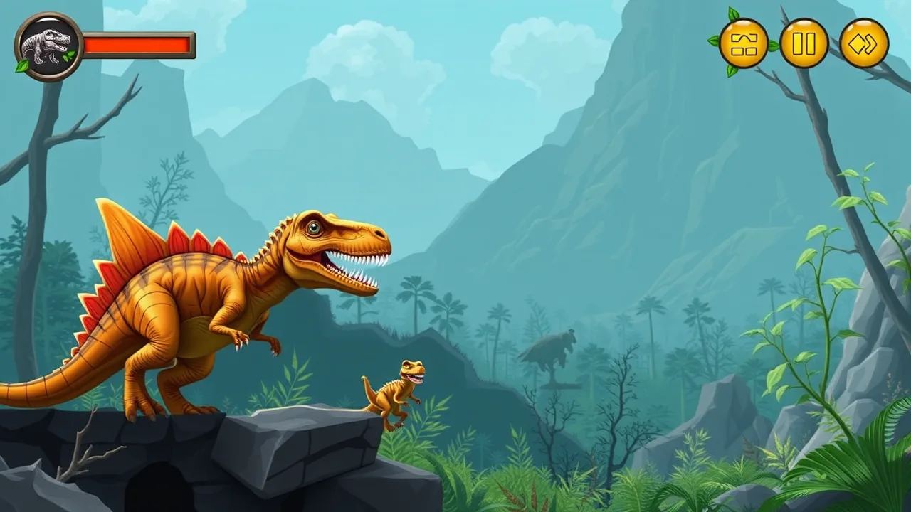 Explore Exciting Adventures in Dinosaur Games Crazy Games image