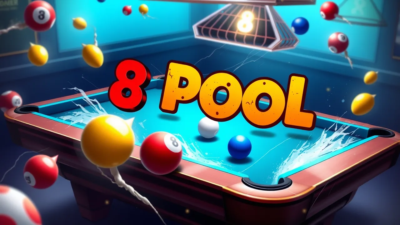 Experience the Excitement of 8 Pool Online Crazy Games Today image