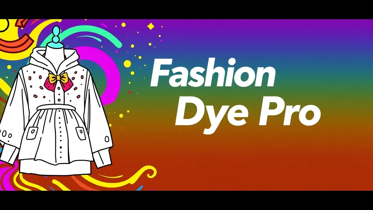 Play Fashion Dye Pro for Relaxing Color Fun image