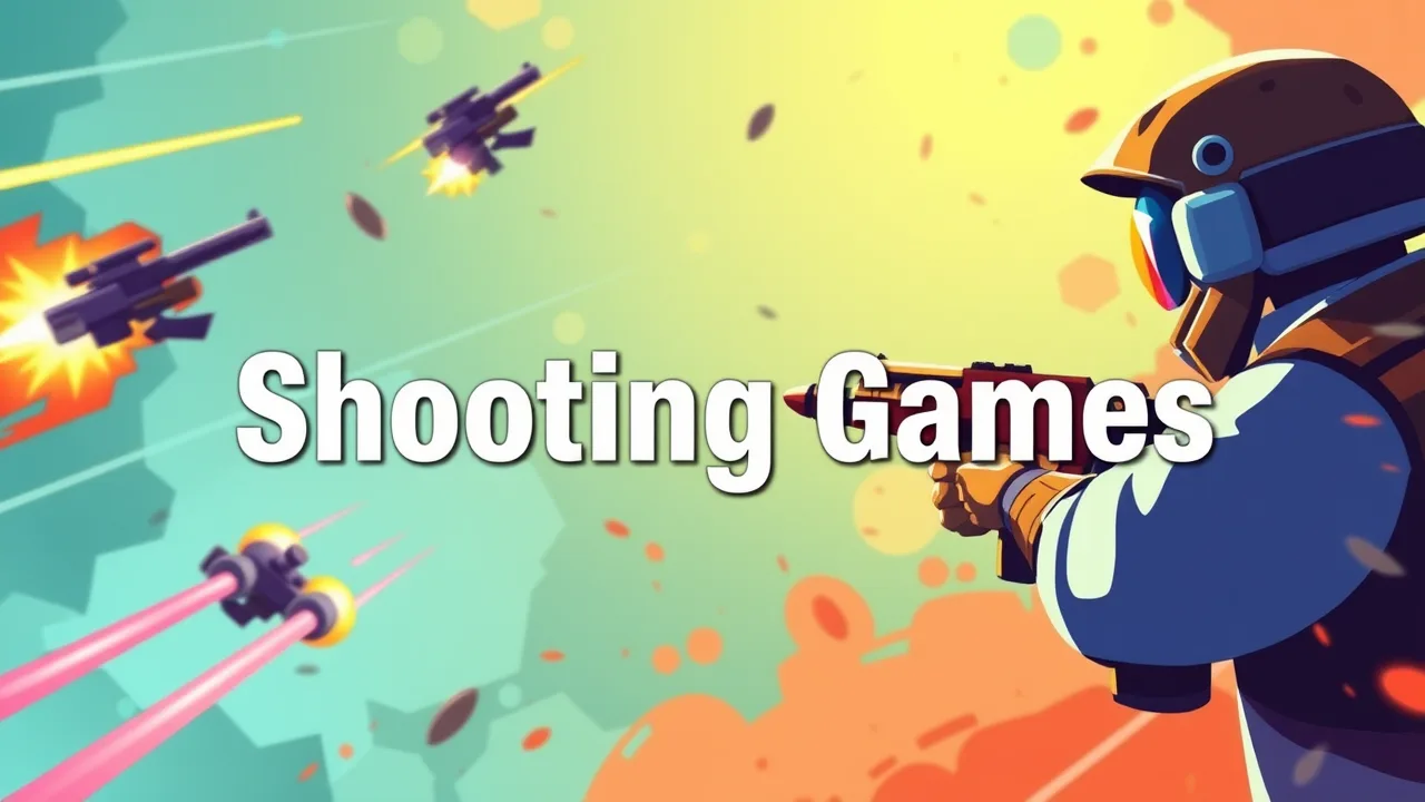 Exciting Shooting Games with crazty games image