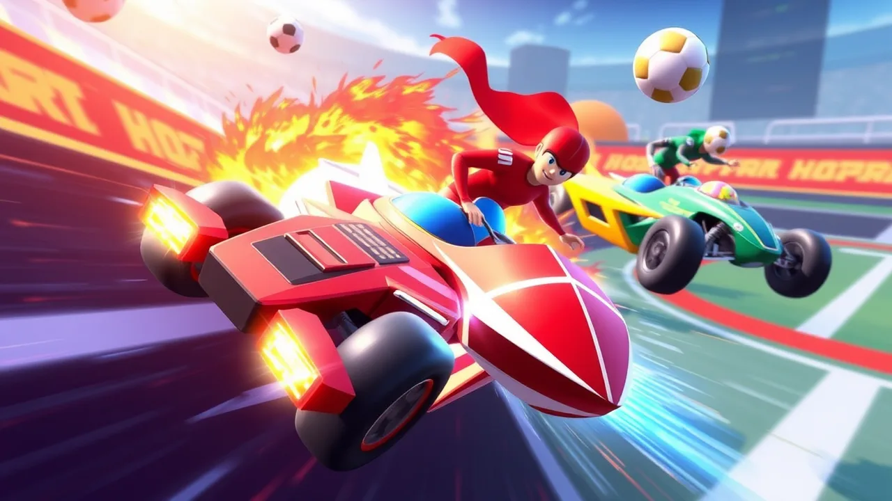 Exploring the Fast Paced Action of rocket soccer durbey image