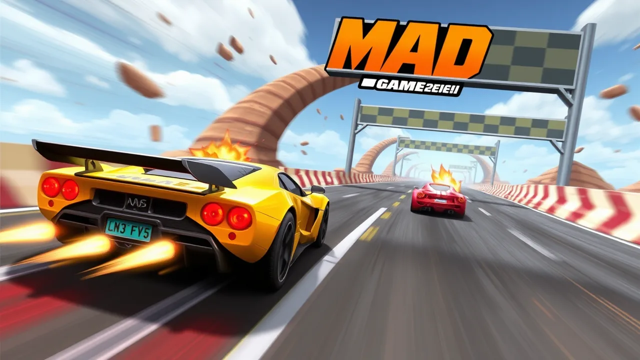 Exciting drive mad game Challenge for Speed Lovers image