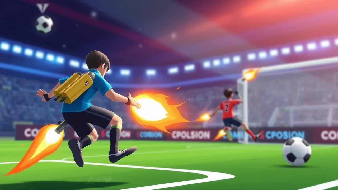 Experience the Excitement of Rocket Soccer Unblocked Today image