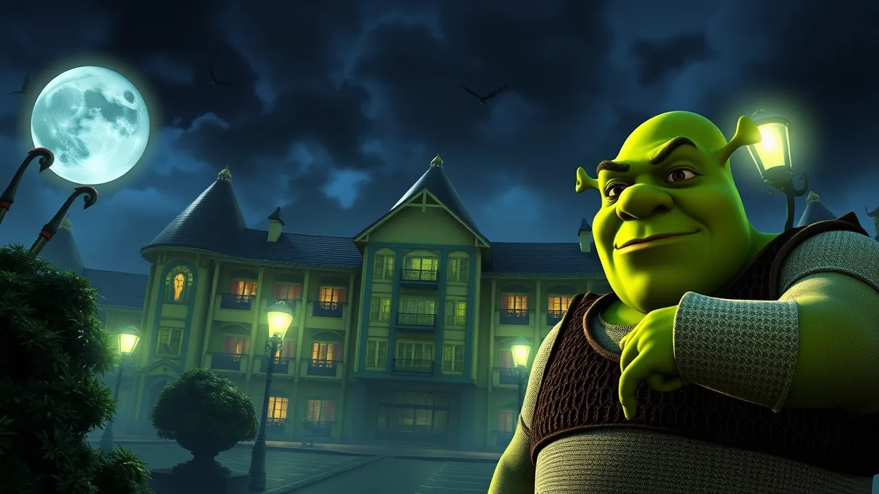Experience the Horror of 5 Night at Shreks Hotel in This Thrilling image