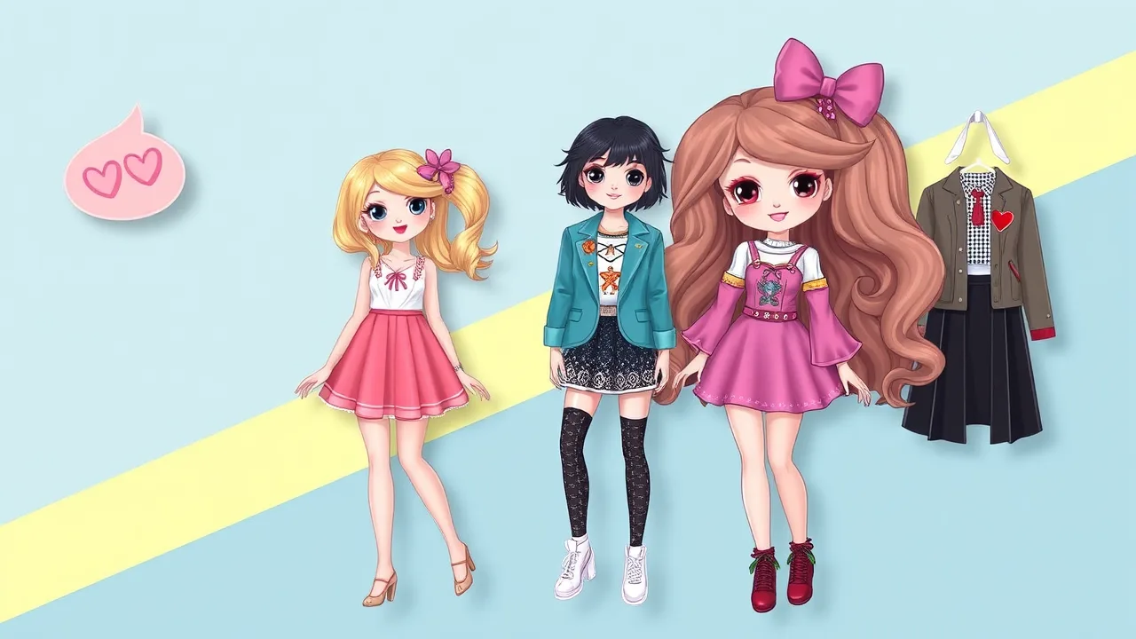 Discover the Fun of Paper Doll Diary in Crazy Games image