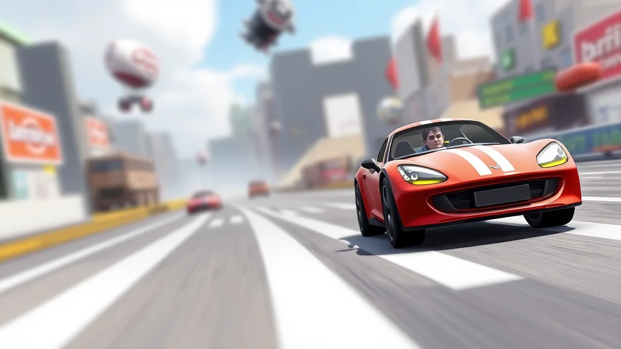 Experience the Excitement of prankster 3d free play Racing Games image