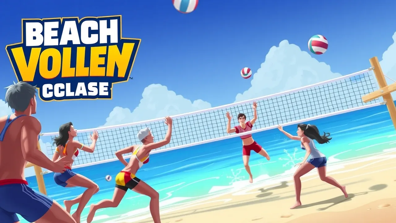 Experience the Excitement of Beach Volley Clash Online image