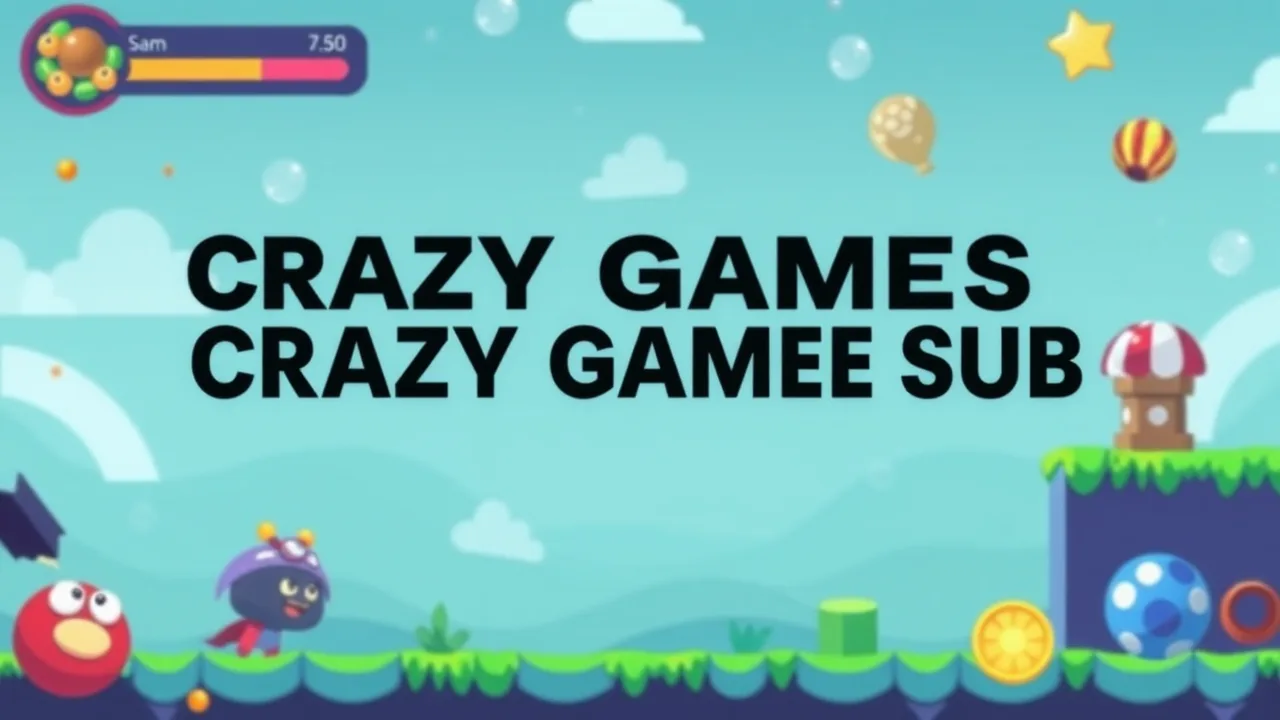Crazy Games Hub: Instant Browser Fun With Crazy Games image