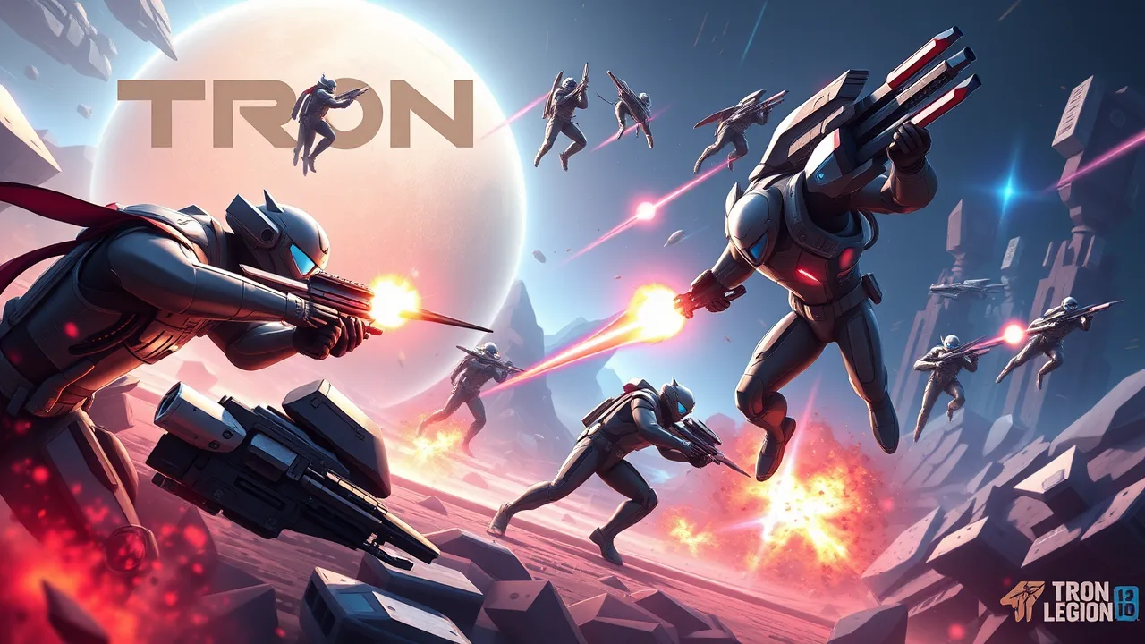 Explore the Exciting World of tron legion game Shooting Adventure image