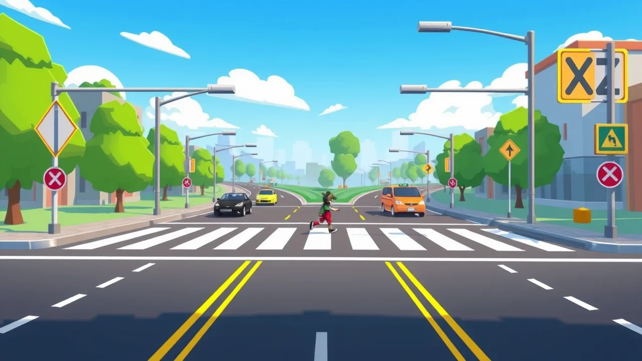 Enjoy endless fun with crossy road free online today image