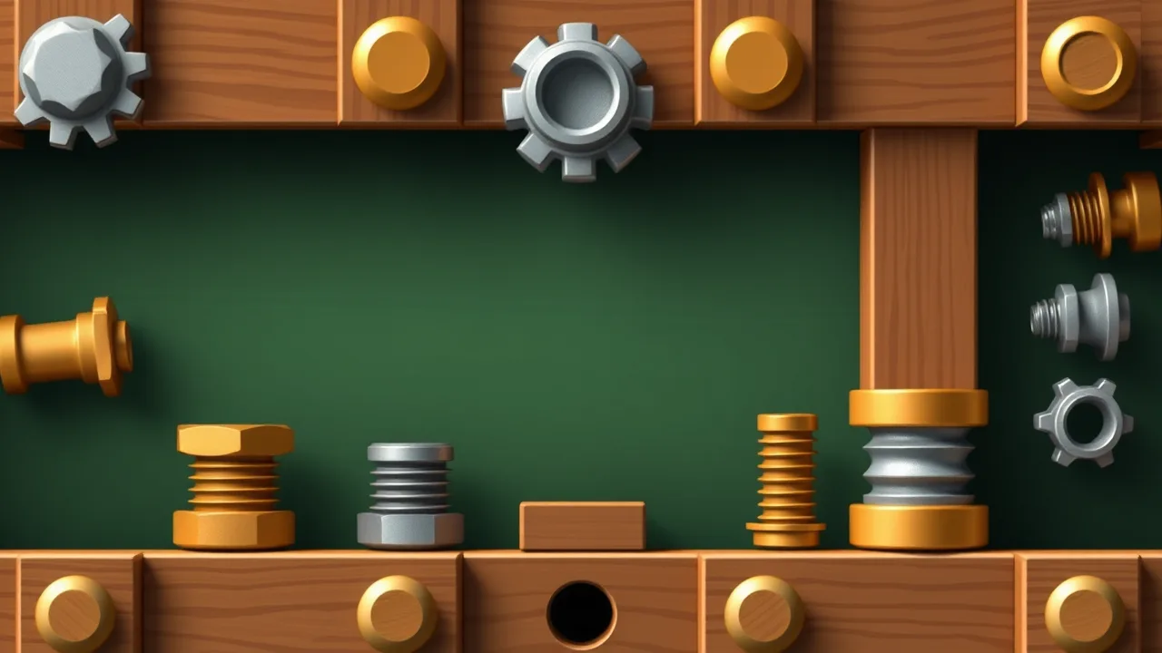 Experience the Excitement of wood nuts and bolts online Today image