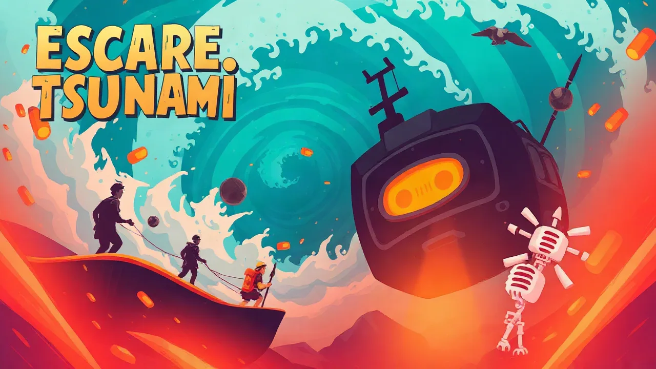 Explore the Exciting World of escape tsunami for brainrot unblocked image