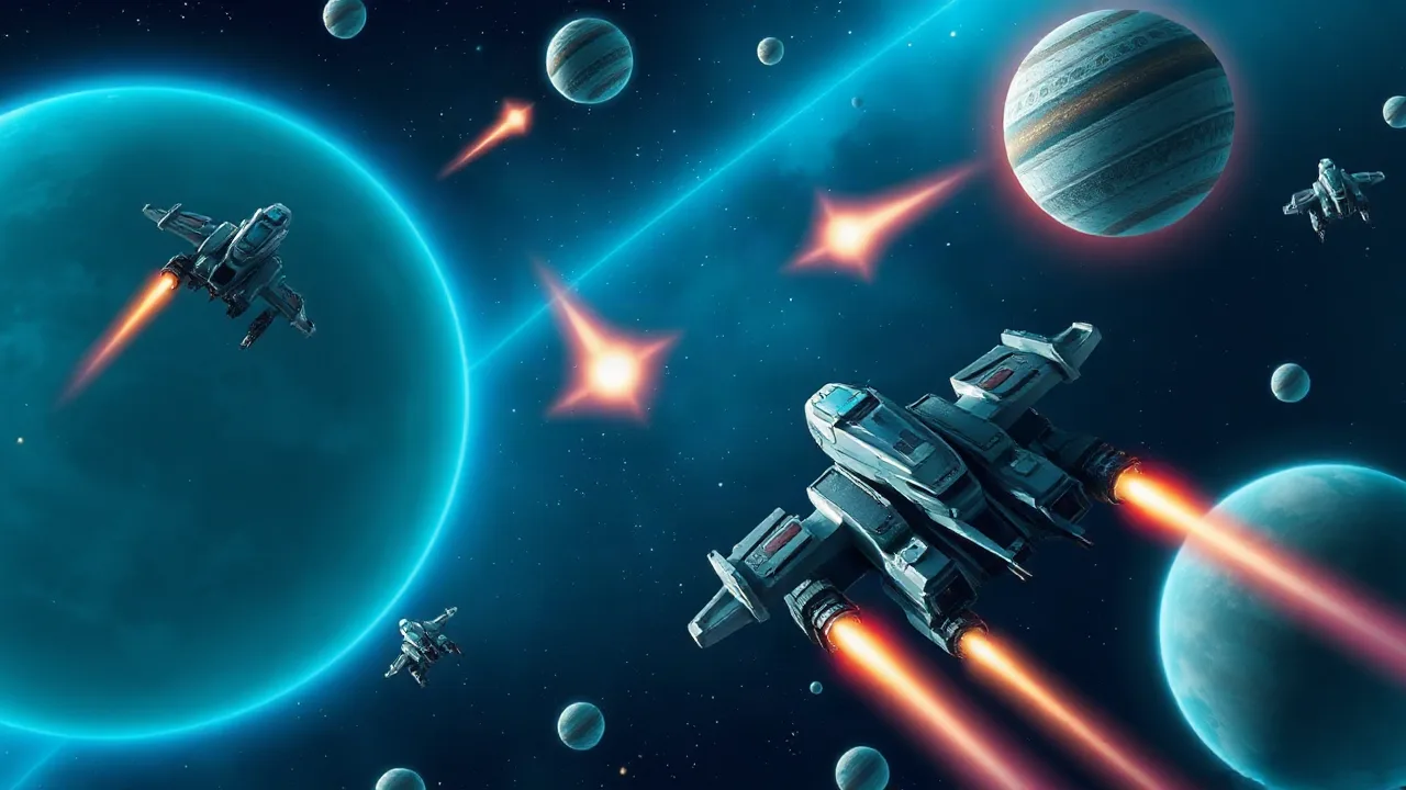 Experience the Thrill of Space Shooting Games Today image