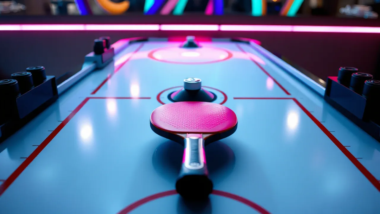 Enjoy Fast-Paced Fun with airhockey on crazygames image