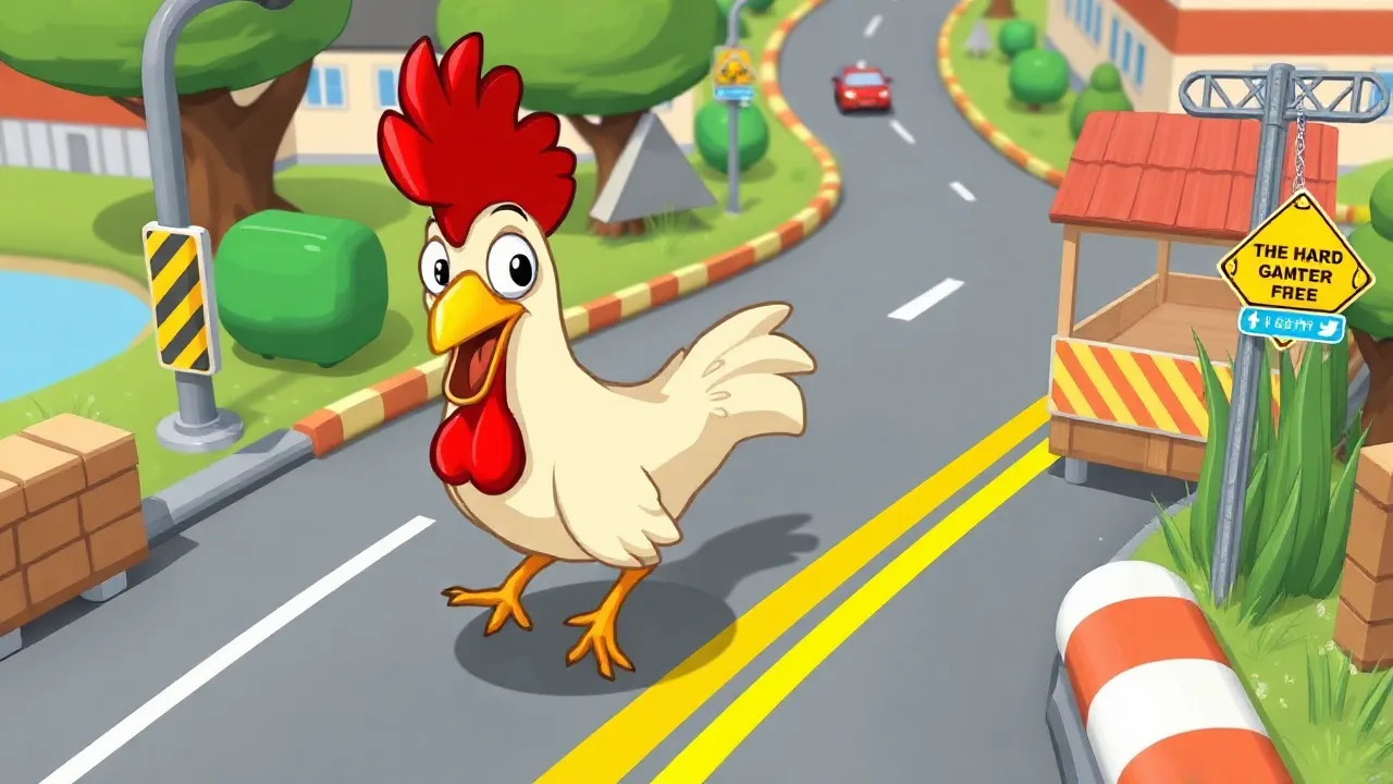 Discover the Fun of Crossy Road Chicken in This Exciting Game image
