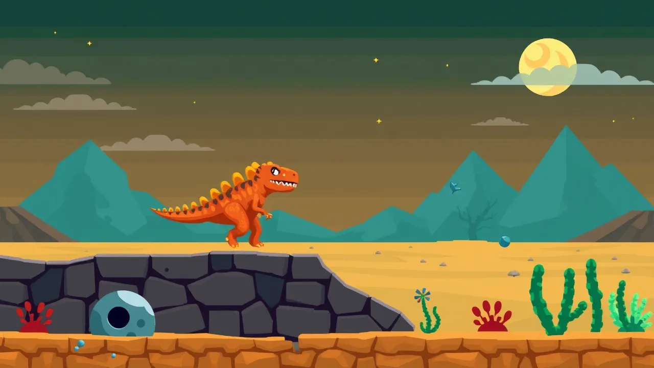 Enjoy Endless Fun with dino game unblocked Anytime Anywhere image