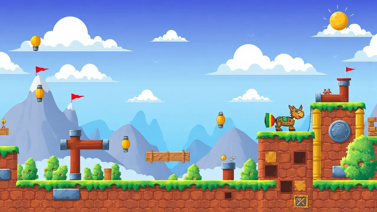 Exciting Adventures Await in Platform Games Crazy image