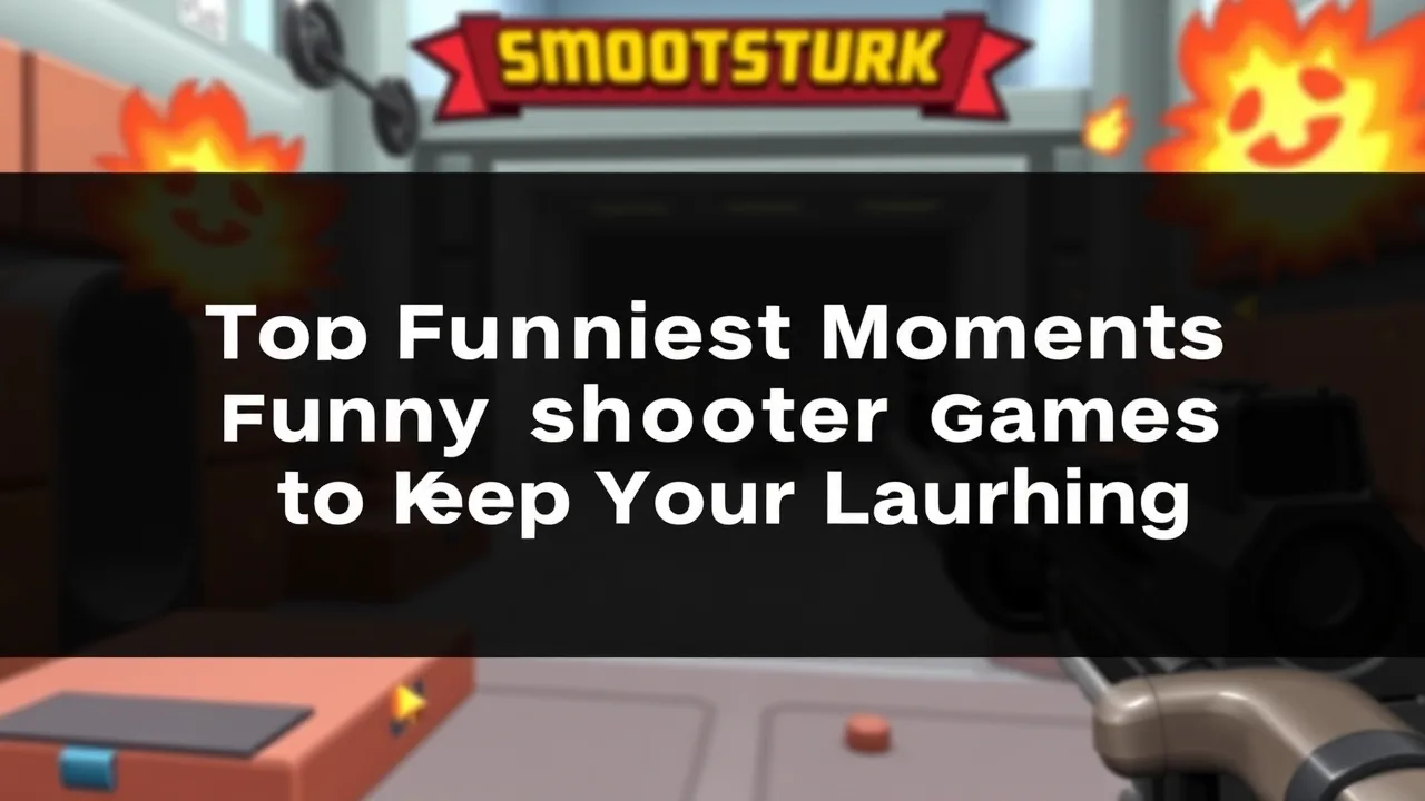 Top Funniest Moments in funny shooter games to Keep You Laughing image