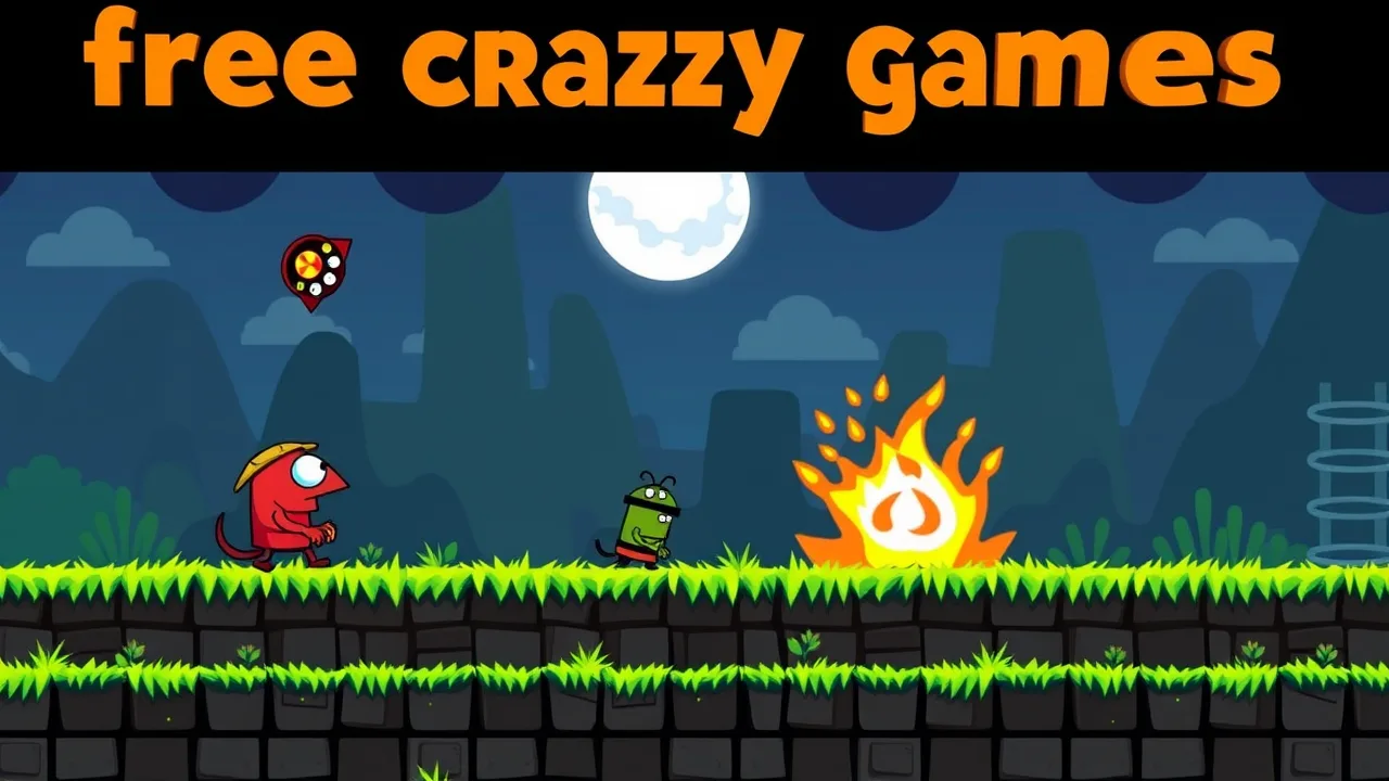 free crazy games — Zero Download Fun image