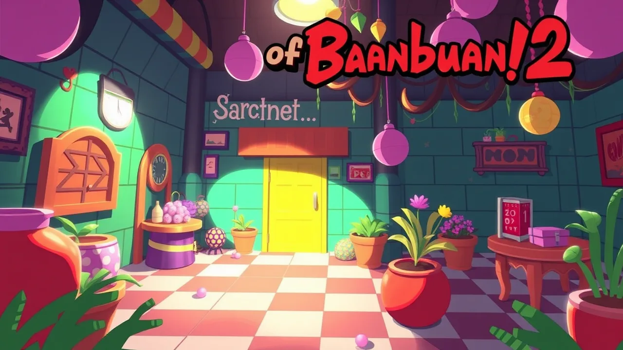 garten of banban 2 free play — bold colors, louder scares, quick brains image