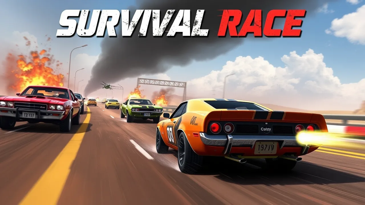 Survival Race Crazy Games: The Ultimate High-Stakes Driving Challenge image